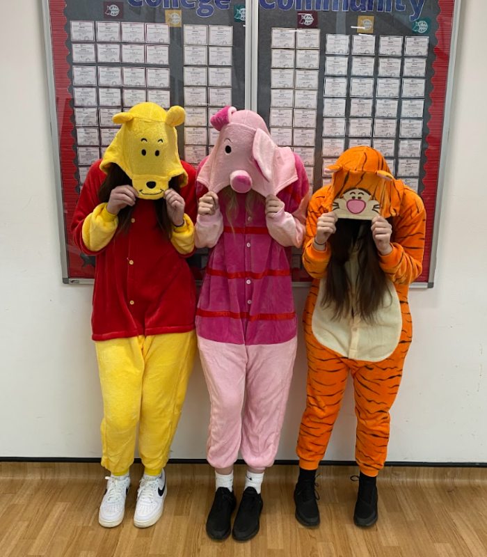 Students dressed up for World Book Day 2025